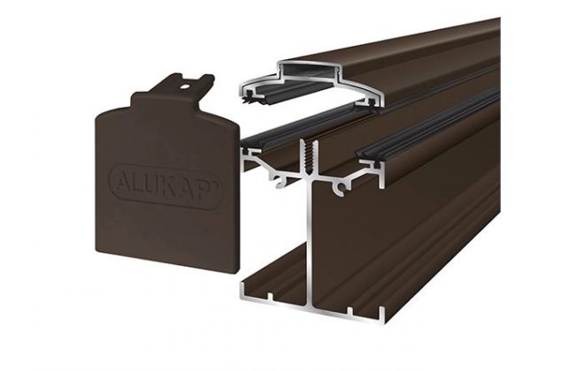 Alukap-SS Low Profile Bar Brown 6000mm