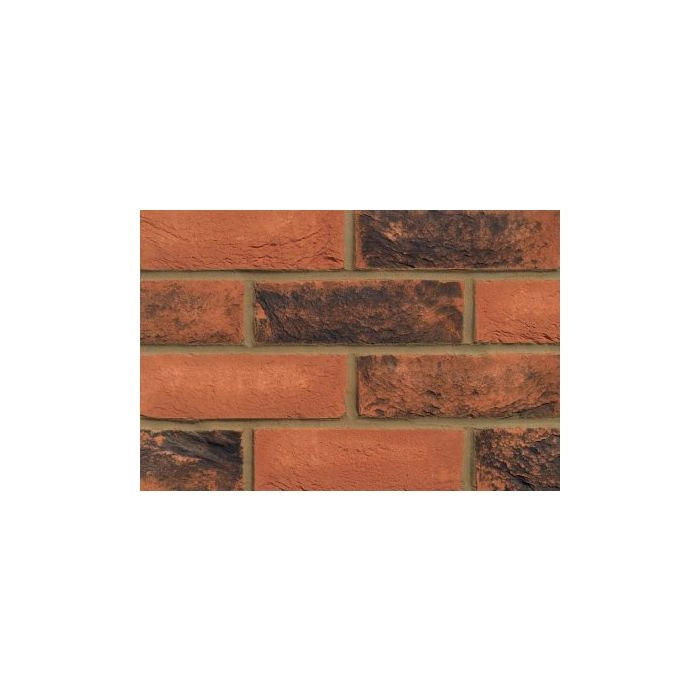Forterra Chelsea Smoked Red Brick 65mm Pack of 495